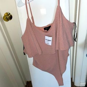 1x Salmon sparkle one piece